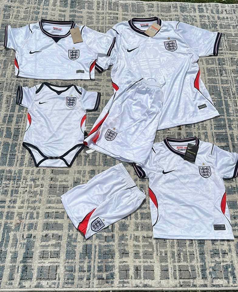 Camiseta de fútbol England Soccer Kit – Enlace de Hacoo
