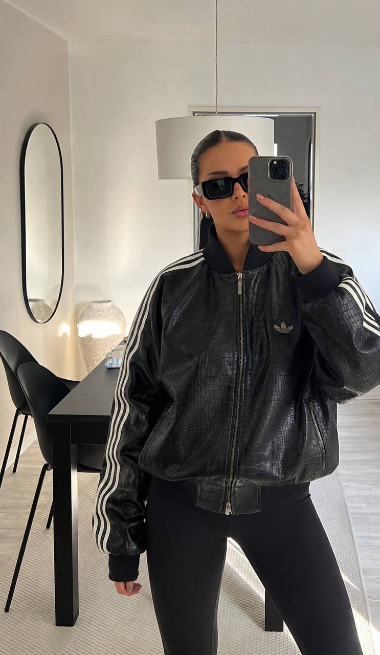 Casaco Adidas Leather – Link da Hacoo