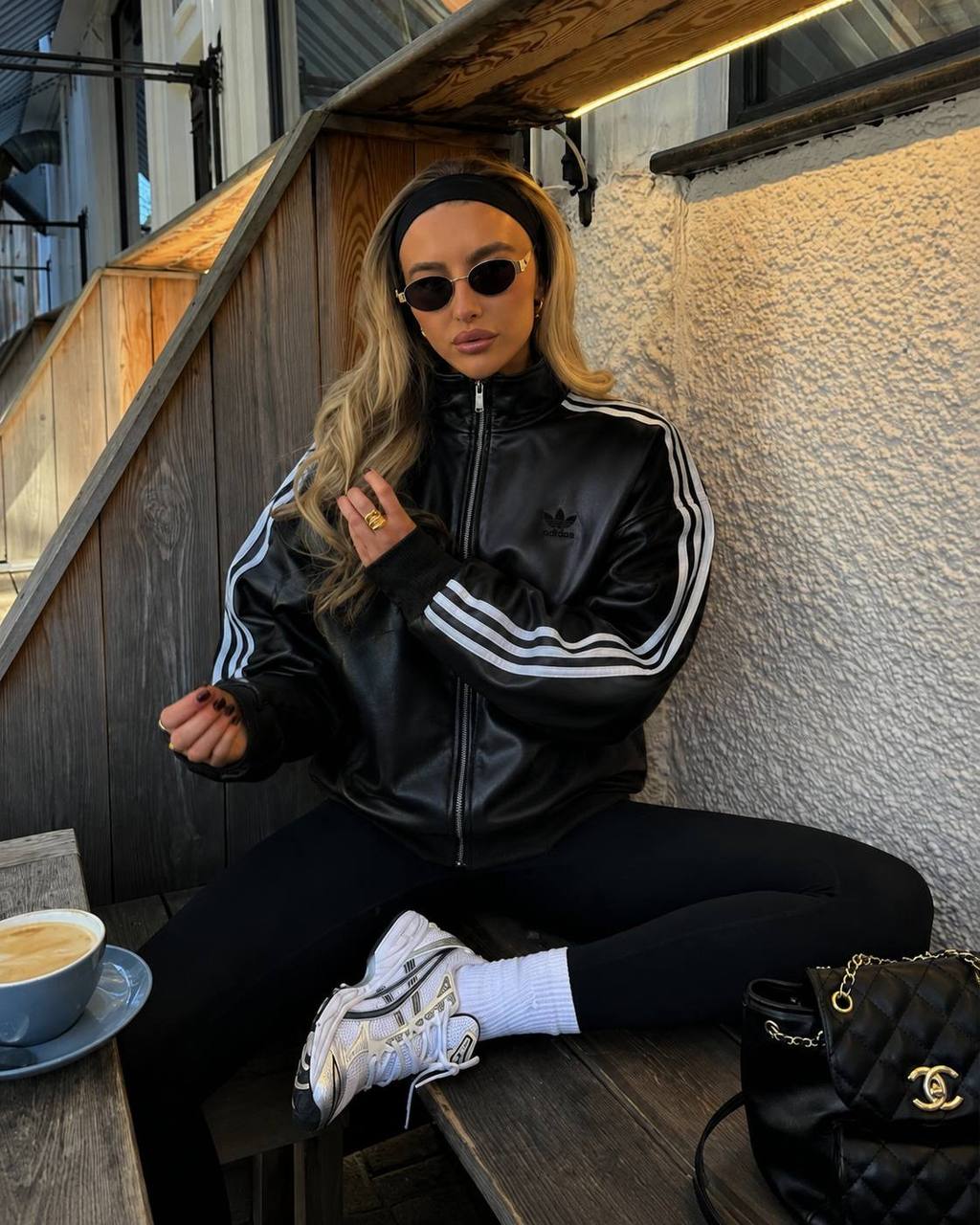 Casaco Adidas Leather – Link da Hacoo · foto 4