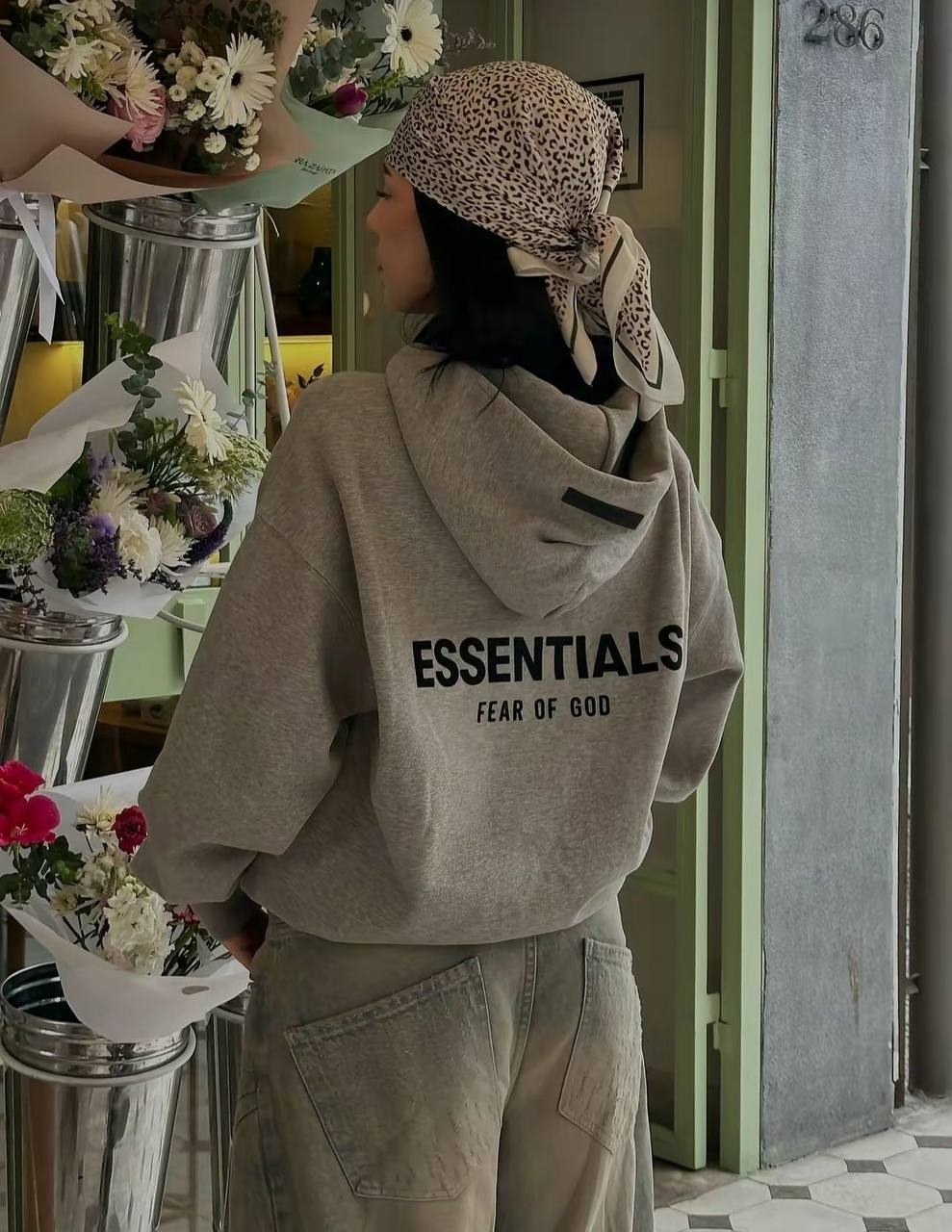 Essentials Fear of God Essentials kapucnis pulóver – Hacoo link · fotó 3
