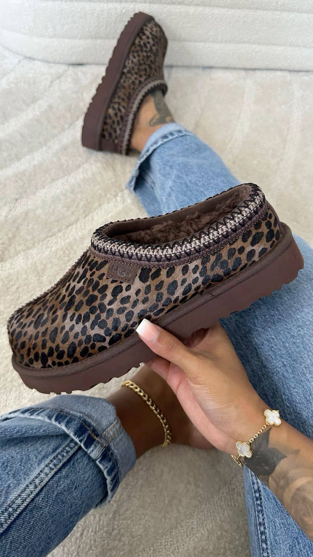 Chaussons Ugg Tasman Leopard – Lien Hacoo