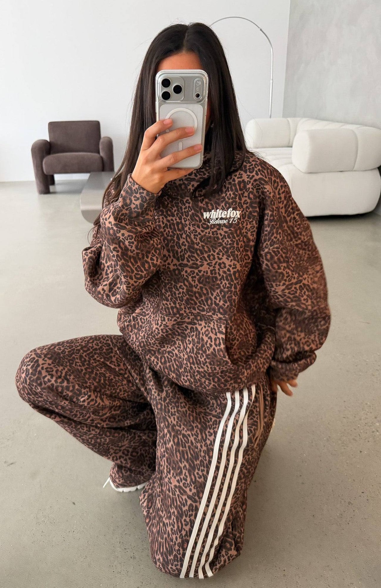 Chándal White Fox Leopard Print Clothing List – Enlace de Hacoo · foto 2