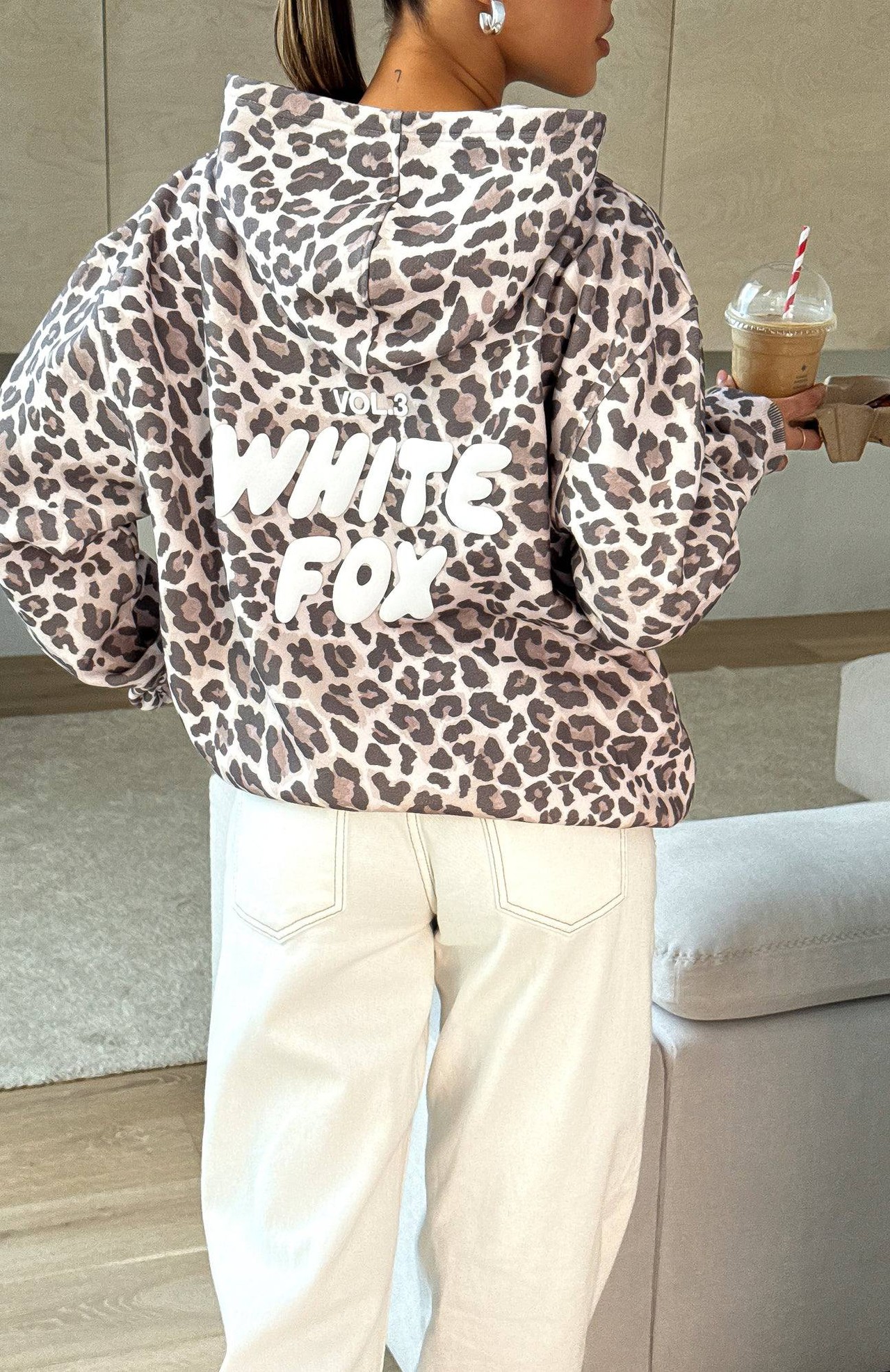 Chándal White Fox Leopard Print Clothing List – Enlace de Hacoo · foto 4