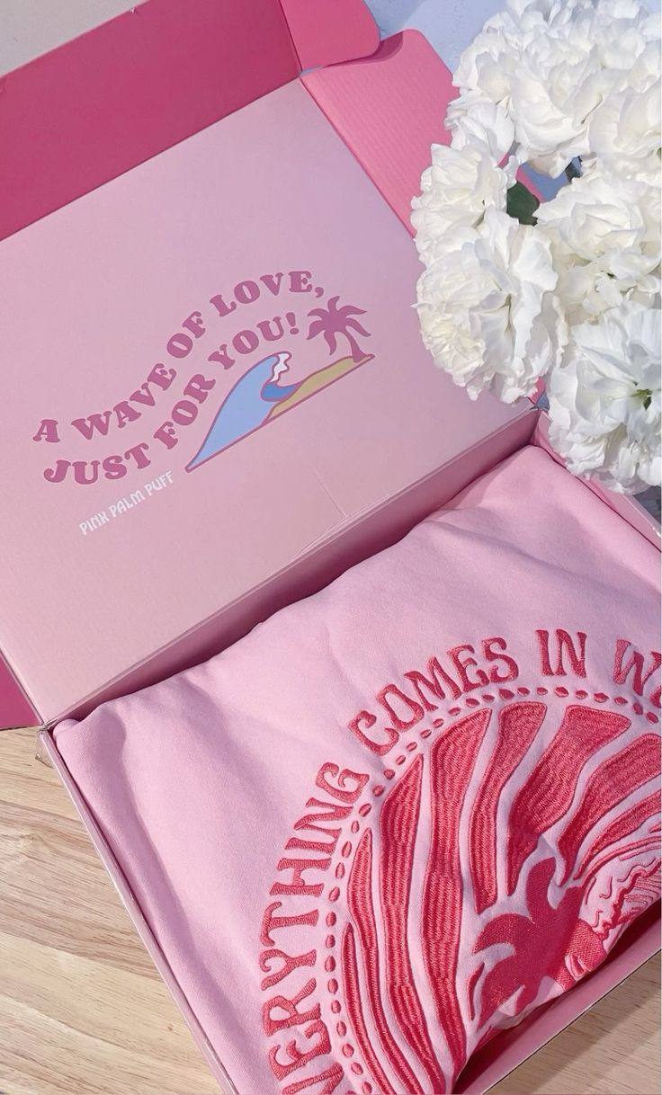 Sweat com capuz Pink Palm Puff – Link da Hacoo · foto 2