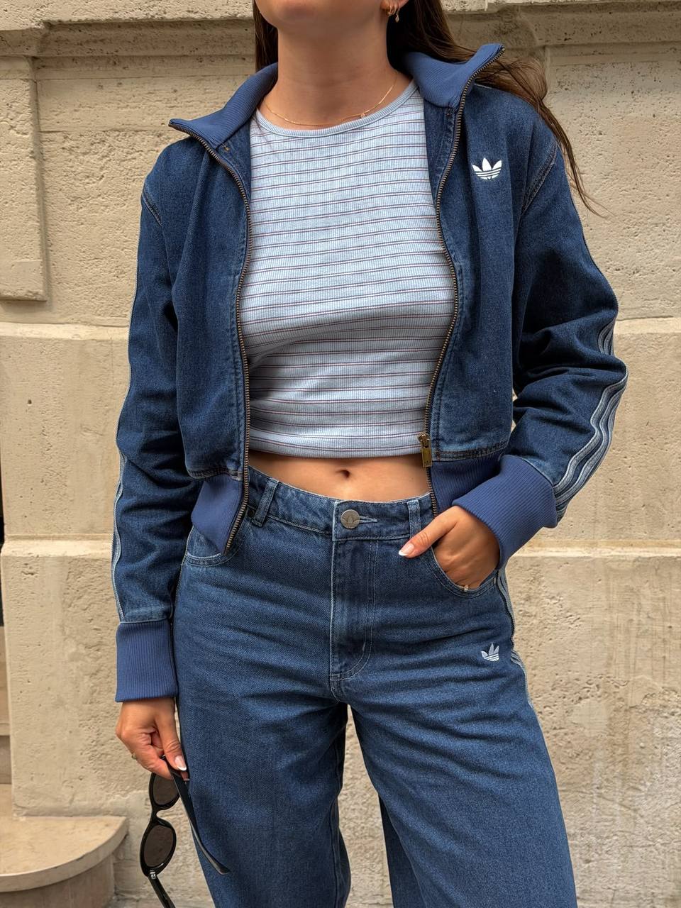 Giacca Adidas Denim Clothing List – Link Hacoo · foto 3
