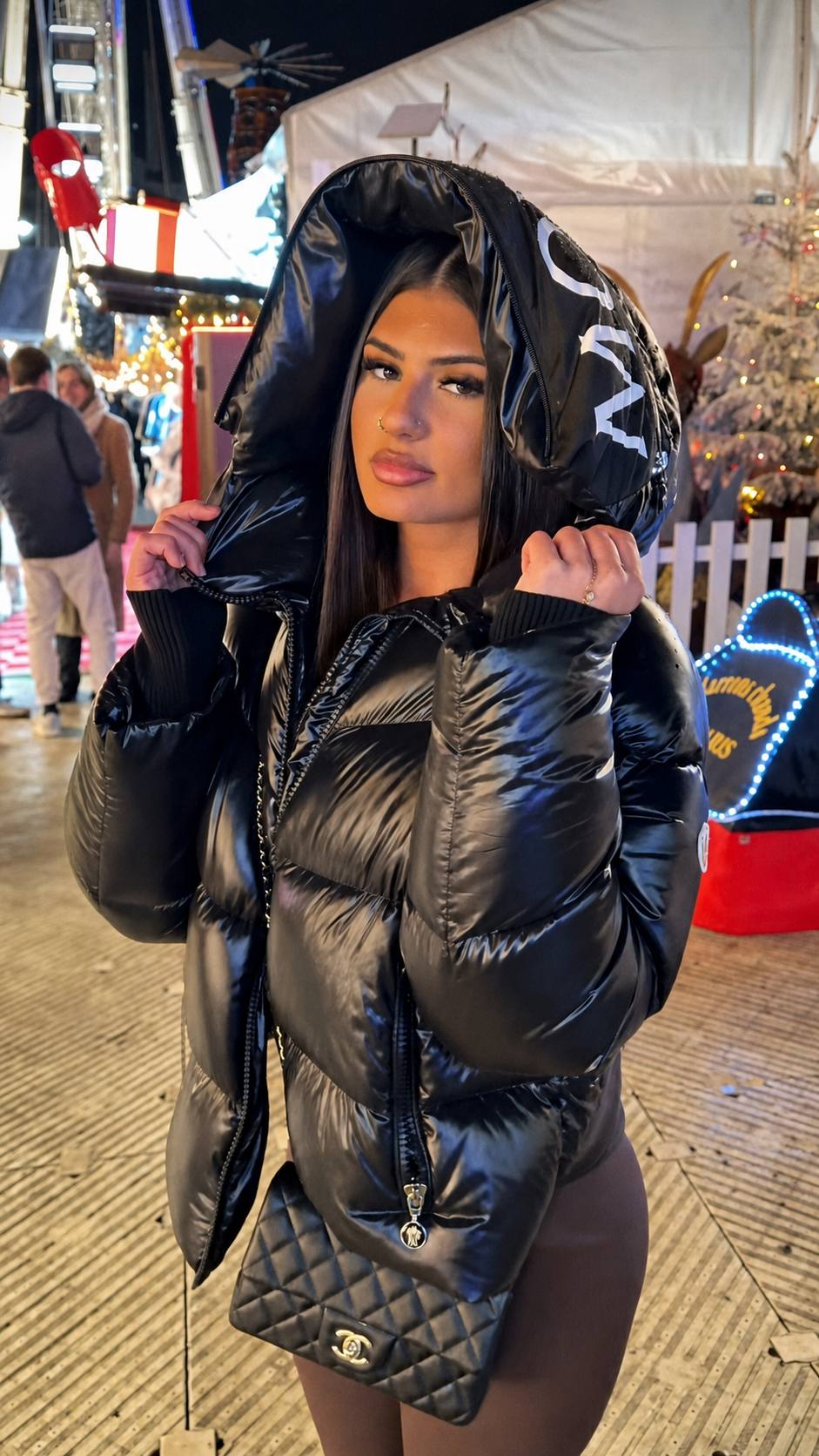 Casaco acolchoado Moncler – Link da Hacoo