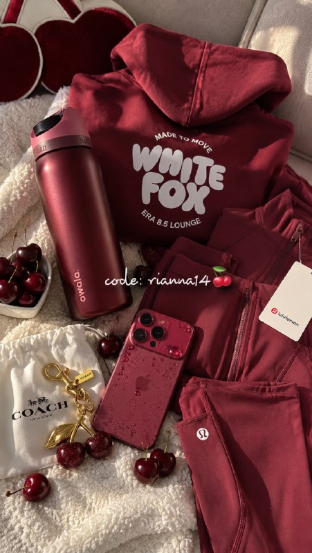 Owala / Coach / lululemon / Sol de Janeiro / isabel marant / Christian Louboutin / Kiko / Van Cleef Arpels / miu miu · white fox – Link da Hacoo