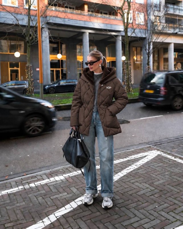 Casaco acolchoado Ugg – Link da Hacoo