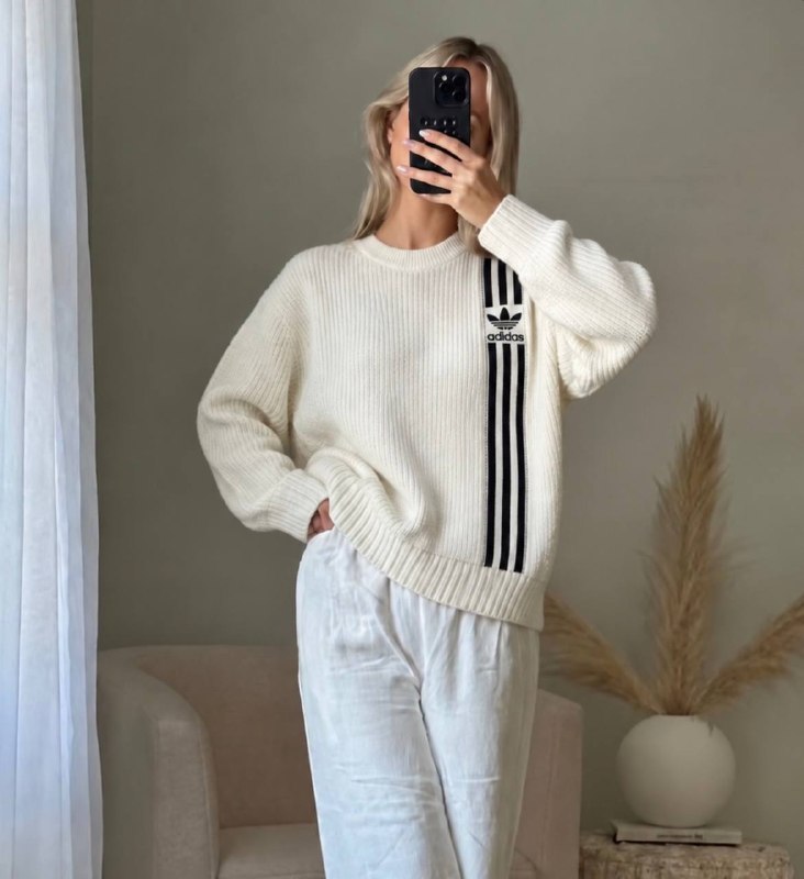 Adidas kötött pulóver – Hacoo link · fotó 4