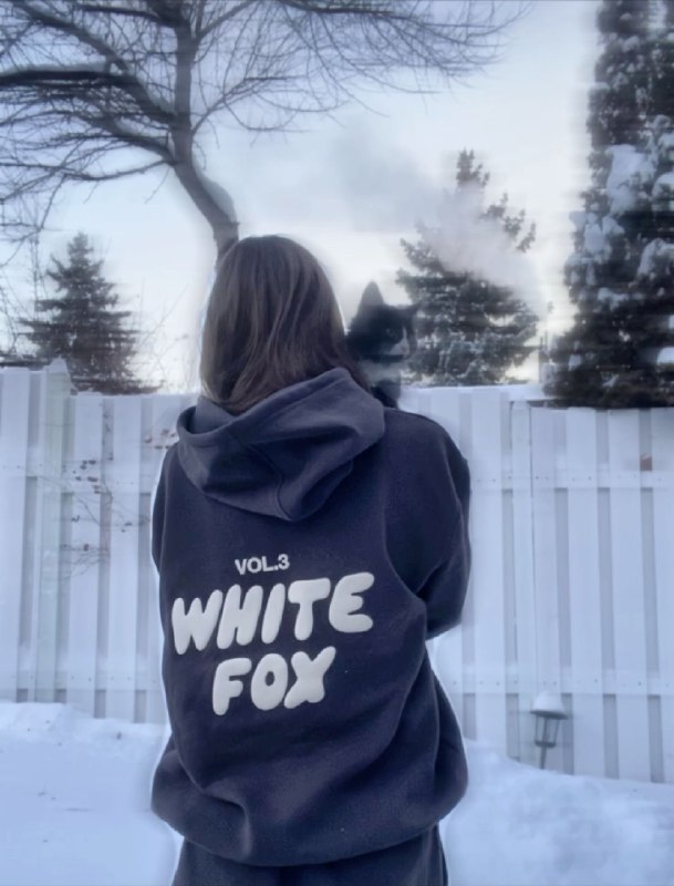 Sweat com capuz White Fox – Link da Hacoo
