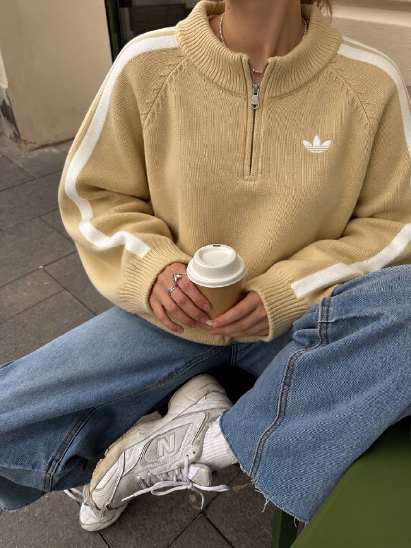 Adidas kötött pulóver – Hacoo link · fotó 3