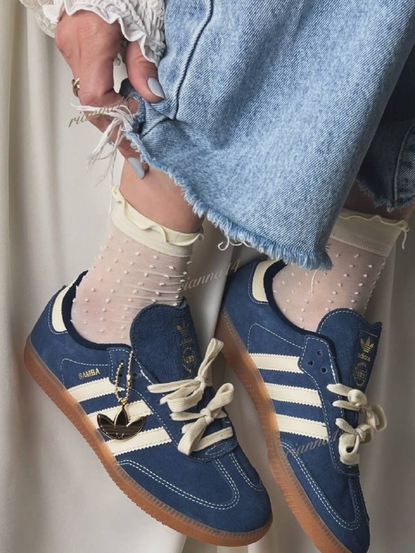 Adidas Samba / Night Indigo Warm Vanilla Gum Sneaker – Hacoo-Link · Foto 4