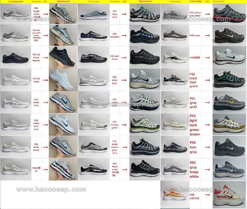 Nike P-6000 sneakers – Hacoo link