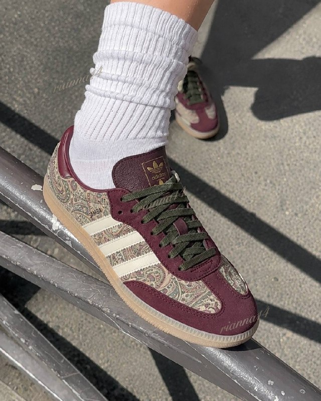 Adidas Samba Maroon sneakers – Hacoo link · photo 2