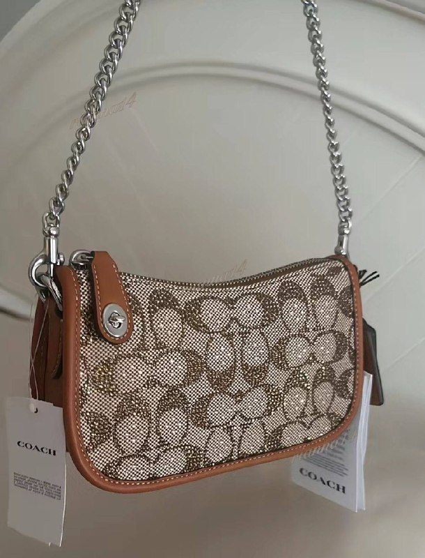 Coach Crystal Signature Jacquard Bolsos handbag – Hacoo link · photo 3