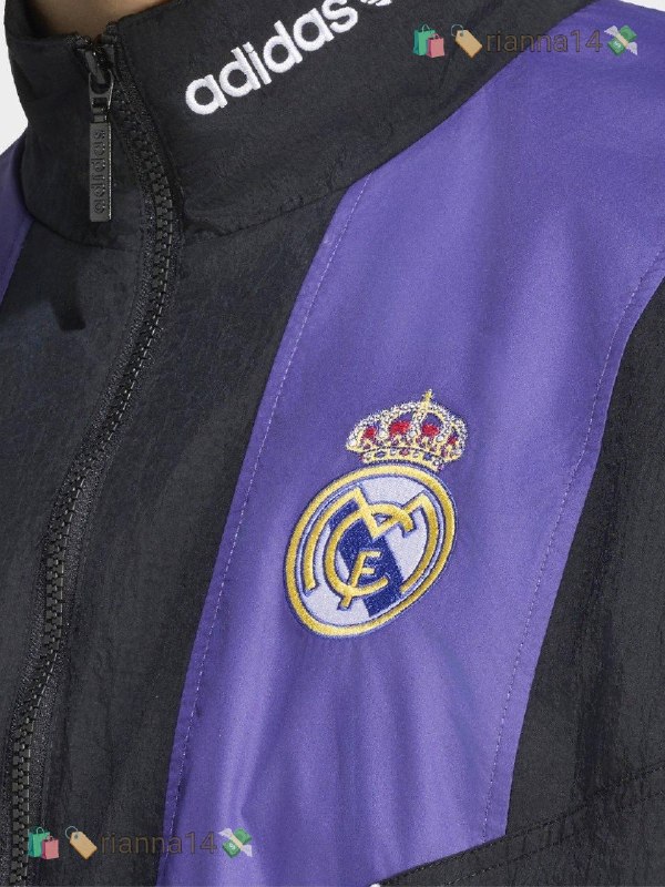 Adidas Real Madrid - de pista Retro tracksuit – Hacoo link · photo 3