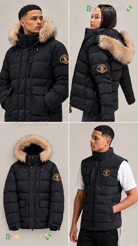 Zavetti Canada abrigos / / bomber puffer jacket – Hacoo link