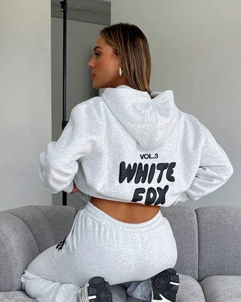 White Fox Sweatshirt – Hacoo-Link