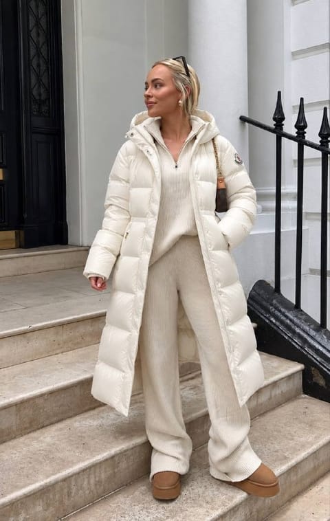 Casaco acolchoado Moncler – Link da Hacoo