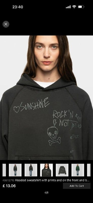Zadig & Voltaire hoodie – Hacoo link