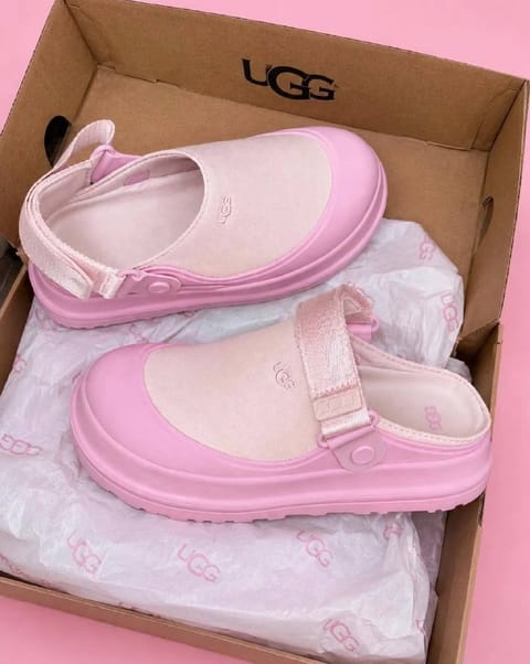 Ugg Goldenglow Canvas Clog Clogs – Hacoo-Link