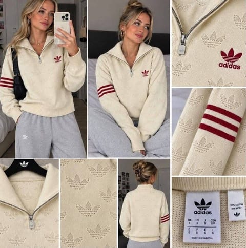 Adidas Half Zipper sweater – Hacoo link