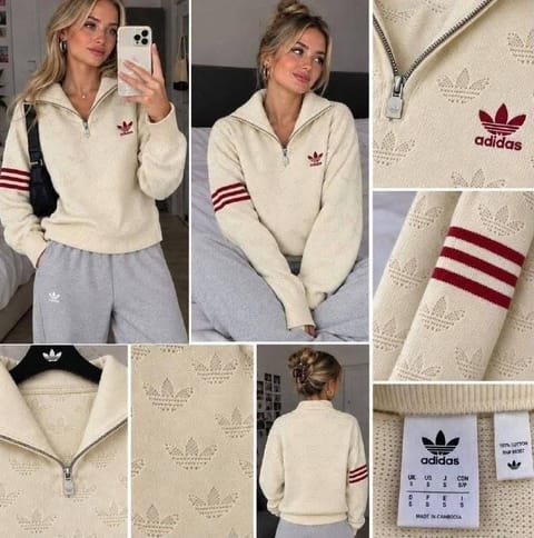 Adidas 3/4 Zip sweater – Hacoo link