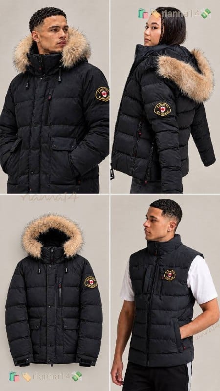 Zavetti Canada abrigos / / bomber puffer jacket – Hacoo link