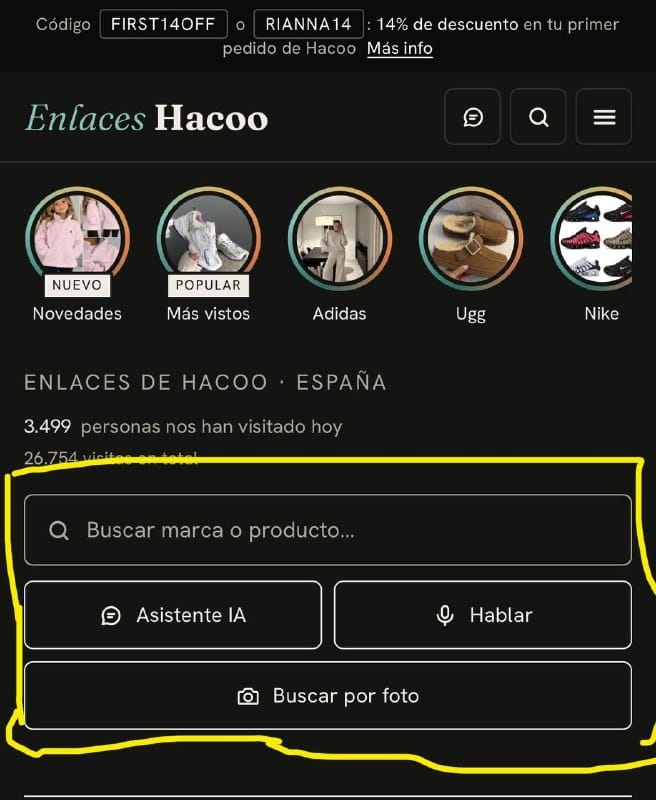 Enlaces Hacoo